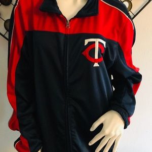 MLB Minnesota twins Mens large jacket.